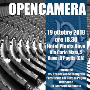 openCamera Ruvo 17 ottobre